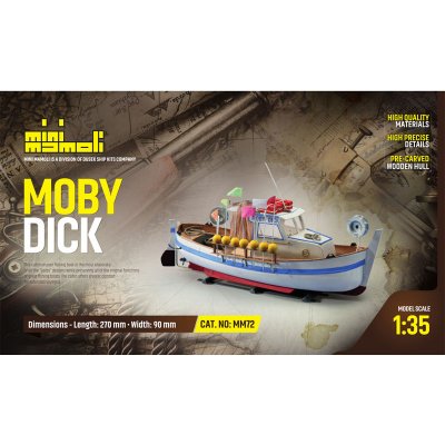 Mamoli Mini Moby Dick kit 1:35