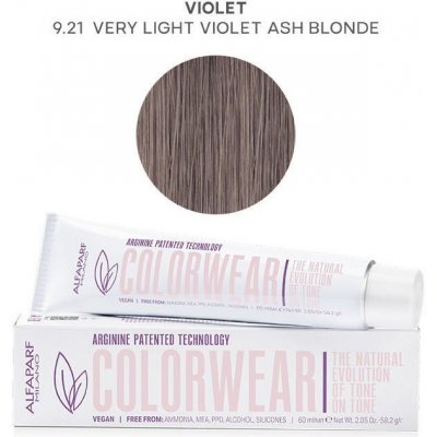 Alfaparf Milano Color Wear 9.21 Very Light Violet Ash Blonde 60 ml – Zboží Mobilmania