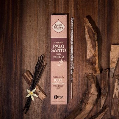 Sagrada Madre Vonné tyčinky Palo santo a Vanilka 8 ks – Hledejceny.cz