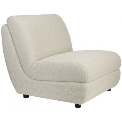 ZUIVER Zahradní lounge křeslo MISSISSIPPI Zuiver, polyester, béžové – Hledejceny.cz