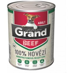 Grand deluxe Adult 100% Hovězí 820 g