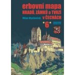 Erbovní mapa hradů zámků a tvrzí v Čechách 6 – Hledejceny.cz