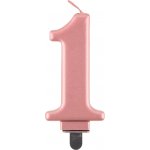 Godan Narozeninová svíčka na dort 1 růžové zlato – Hledejceny.cz