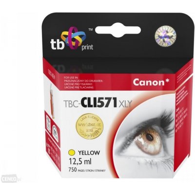 TB Canon CLI571XLY - kompatibilní – Zboží Mobilmania
