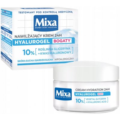 Mixa Hyalurogel Rich Cream 50 ml – Hledejceny.cz