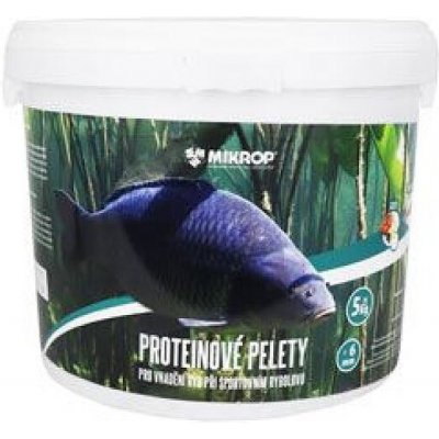 Mikrop Proteinové pelety pro kapry granule 5kg 4mm Scopex – Zboží Mobilmania