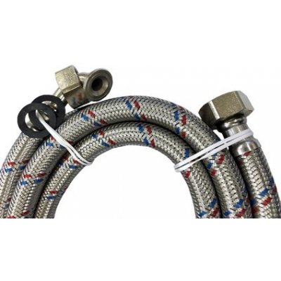 Pračková napouštěcí hadice s kolenem - NEREZ, 250 cm – Zboží Dáma