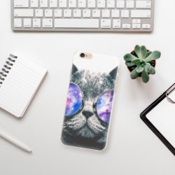 Pouzdro iSaprio Galaxy Cat - iPhone 6/6S