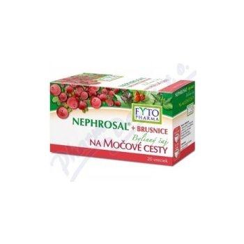 Fytopharma Nephrosal brusinky bylinný čaj 20 x 1,5 g