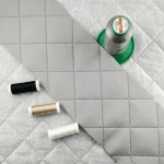 Ekokůže barva Sv. Šedá prošívaná ultrazvukem, koženka metráž – Zboží Dáma