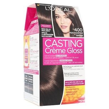 L'Oréal Casting Creme Gloss 400 tmavý kaštan 48 ml