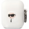 Pouzdro na sluchátka Karl Lagerfeld 3D Logo NFT Karl Head Silikonové Pouzdro pro Airpods 1/2 KLA2RUNIKH