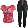 Cyklistický dres Haven Pearl NEO set pink/black dámský