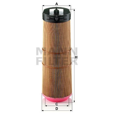 Vzduchový filtr MANN-FILTER C 12 133/1 – Hledejceny.cz