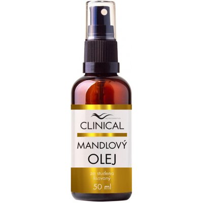 Clinical Mandlový olej za studena lisovaný 50 ml – Zboží Dáma