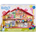 Moose Hrací set Bluey Dům Narozeninová párty + Bluey 17669 – Sleviste.cz