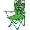 Dětský zahradní nábytek EuroTrail Ardeche ETCF0041 Animal dětská kempingová židle zelená