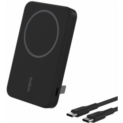 Belkin BoostCharge Pro Powerbank magn. Qi2 15W 5K schw.BPD006BTBK – Sleviste.cz