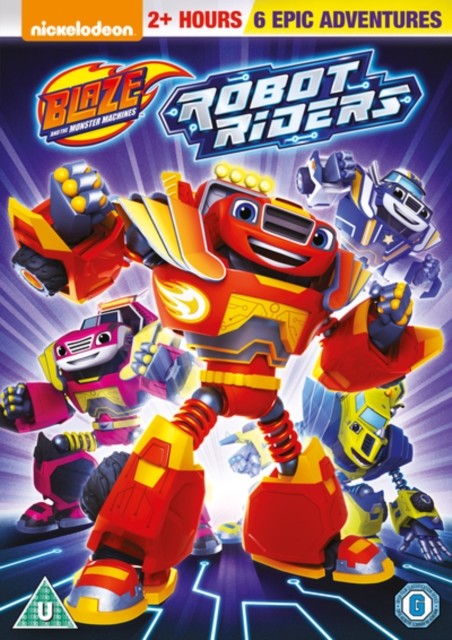 Blaze And The Monster Machines: Robot Riders DVD