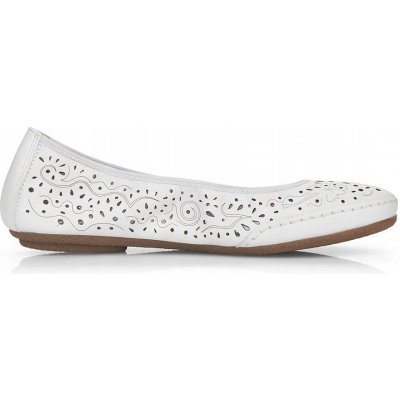 Rieker 41460-80 bia – Zboží Mobilmania