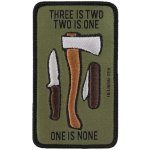 Helikon-Tex Nášivka Helikon-Tex ONE IS NONE – Velcro, černá – Zboží Dáma