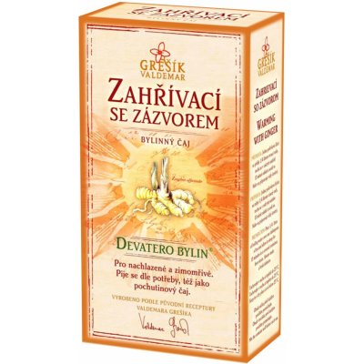 Grešík Zahřívací se zázvorem syp.Devatero bylin 50 g