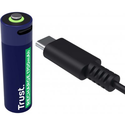 Trust USB-C Li-Ion AA 1700 mAh 4ks 25631 – Hledejceny.cz