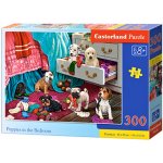 Castorland Štěňátka v ložnici 030392 300 dílků – Sleviste.cz