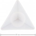 Manumi Silikonová forma na odlévání kreativní hmoty pyramida 57x57x67mm 1 ks – Sleviste.cz