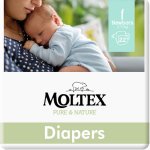 Moltex Plenky Pure & Nature Newborn 2-4 kg 22 ks – Hledejceny.cz