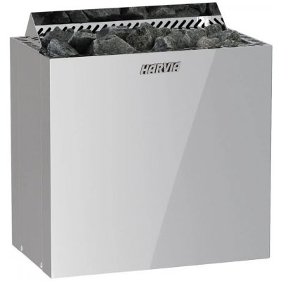 Harvia Qubic BQ90E steel – Zboží Dáma