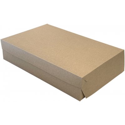 Krabice na chlebíčky KRAFT 30 x 34 x 6 cm, FSC Mix – Zboží Mobilmania