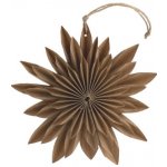 Storefactory Scandinavia Vánoční papírová hvězda Buared Brown 15 cm – Hledejceny.cz
