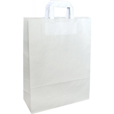 DEKOS taška papírová 32 12x40cm bílá