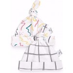 Čepička pro miminko 2ks Zig Zag Mřížka – Sleviste.cz