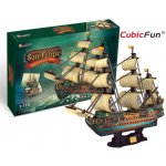 CubicFun 3D puzzle Loď San Felipe 248 ks – Zbozi.Blesk.cz