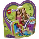 LEGO® Friends 41388 Mia a letní krabička ve tvaru srdce – Zboží Živě