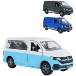 Kids Globe Traffic VW Transporter 13,5cm kov zpětný chod 3barvy – Zbozi.Blesk.cz