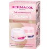 Kosmetická sada Dermacol Collagen+ denní pleťová péče Collagen+ Rejuvenating SPF10 50 ml + noční pleťová péče Collagen+ Rejuvenating 50 ml dárková sada