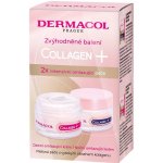 Dermacol Collagen+ denní pleťová péče Collagen+ Rejuvenating SPF10 50 ml + noční pleťová péče Collagen+ Rejuvenating 50 ml dárková sada – Zbozi.Blesk.cz