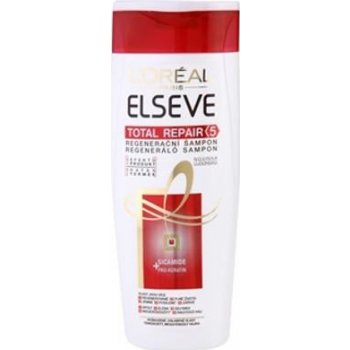 L'Oréal Paris Elseve Total Repair 5 Regenerating Shampoo šampon pro poškozené a oslabené vlasy 250 ml