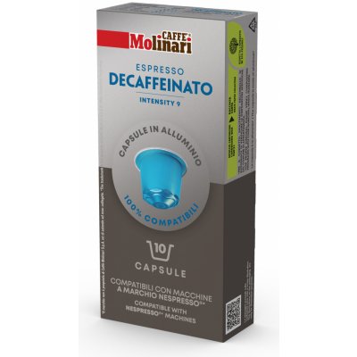 Caffe Molinari Qualitá Decaffeinato 10 ks