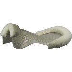 Acavallo Dečka tlumící Massage Gel Cut Out Sheepskin Just Gel transparent s bílým beránkem – Zboží Dáma Acavallo Dečka tlumící Massage Gel Cut Out Sheepskin Just Gel transparent s bílým beránkem – Zboží Dáma