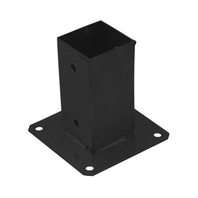 Domax PSP 100 (101*150*2,0) Patka sloupku 100 C černá – Sleviste.cz