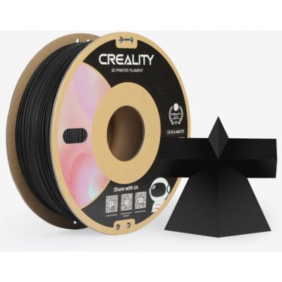 Creality CR-PLA Matte matně černá 1,75 mm, 1 kg