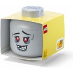 LEGO VELKÁ HLAVA ZOMBIE ŠEDÁ L 8,5L 40320822 – Zbozi.Blesk.cz