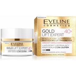 Eveline Cosmetics Gold Lift Expert luxusní zpevňující krém -sérum 40+ 50 ml