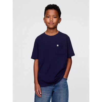 GAP Dětské tričko Pocket Americana Tmavě modrá – Hledejceny.cz