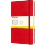 Moleskine Zápisník L tvrdé desky červený čtverečkovaný A5 120 listů – Zboží Dáma