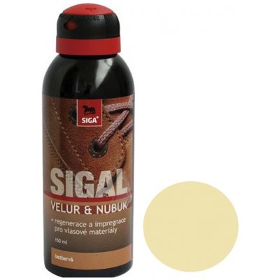Sigal Velur-Nubuk sprej neutrál 150 ml – Zboží Mobilmania